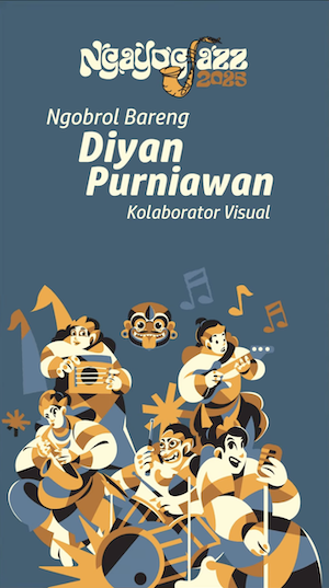 Ngobrol dengan kolaborator visual Ngayogjazz 2025